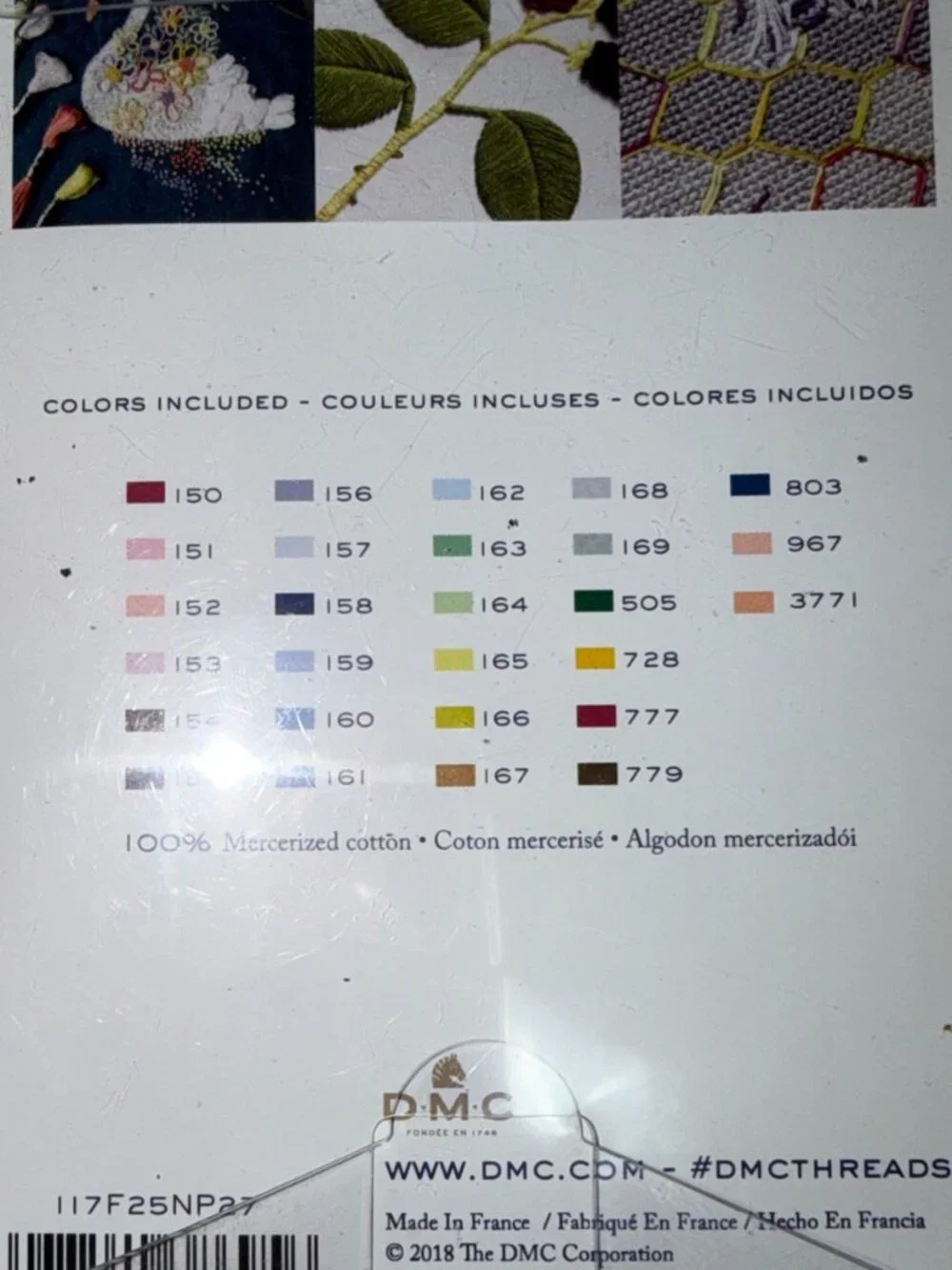 New DMC Gold Collection Embroidery Floss Pack (27 Premium Skeins)
